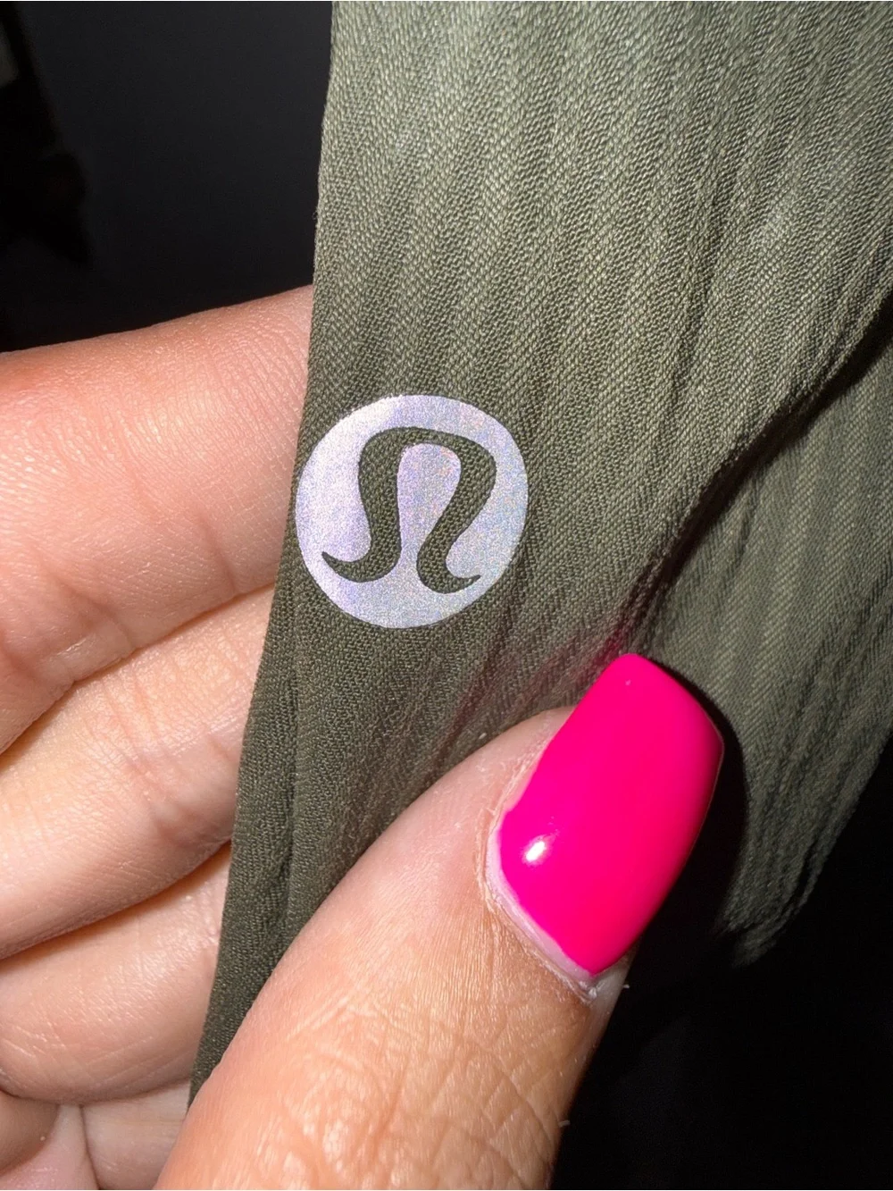 lululemon athletica Olive green Drawstring Joggers